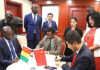 Guinée : Signature de la convention du barrage d’hydoeléctrique d’Amaria