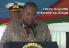 Kenya : inauguration du plus grand parc éolien d’Afrique Le president Uhuru Kenyatta