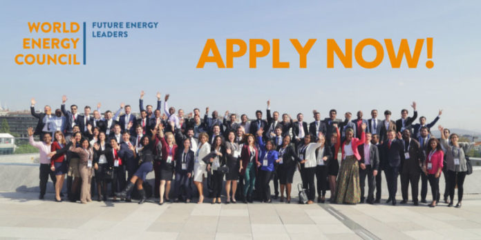 Programme Future Energy Leaders 2020 du Conseil mondial de l'énergie pour les jeunes professionnels