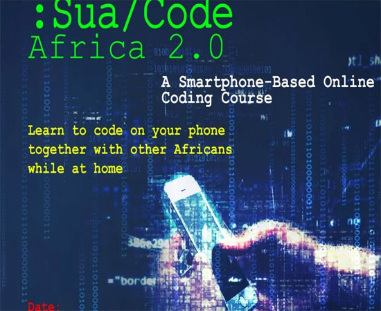 SuaCode Africa 2.0, cours de codage en ligne sur smartphone