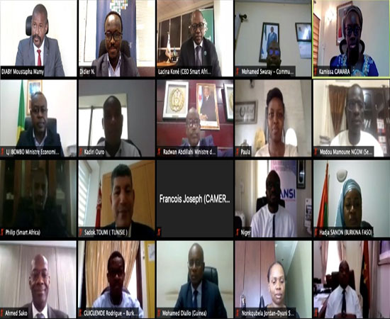 Smart Africa : vidéoconférence des ministres des TIC