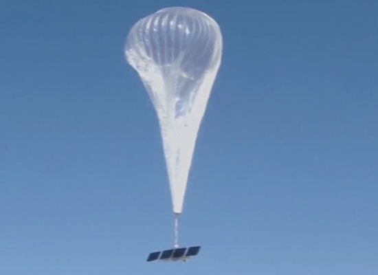 Kenya : fourniture de services 4G via des ballons stratosphériques