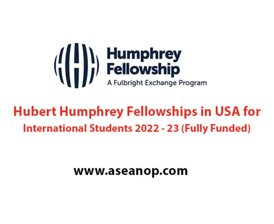 Programme de bourses Hubert Humphrey 2022-2023 pour les étudiants et les professionnels 2022-2023