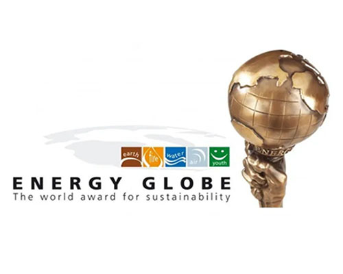 Prix ​​ENERGY GLOBE 2022 pour les projets d’énergie durable.