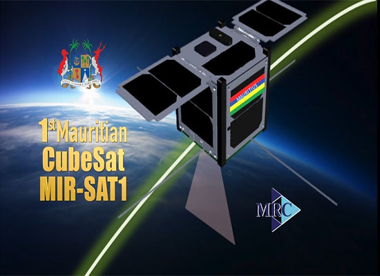 Maurice lance son premier satellite MIR-SAT1