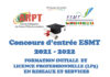 Communiqué : Concours d’entrée à l’ESMT 2021 – 2022 Communiqué : Concours d’entrée à l’ESMT 2021 - 2022