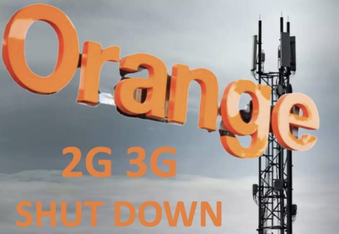 Orange annonce l'arrêt de ses réseaux 2G et 3G en Europe