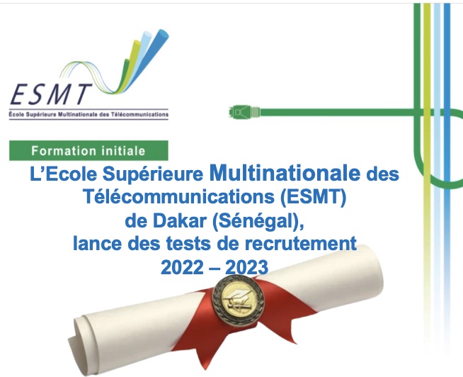 ESMT : tests de recrutement au titre de l’année académique 2022 – 2023