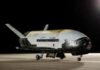 L’ avion spatial américain “X-37” revient d’un vol de 2 ans et demi
