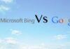 Moteur de recherche : Bing Vs Google