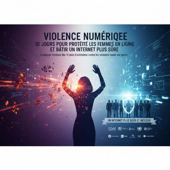 Violence Numérique : 16 jours pour protéger les femmes en ligne et bâtir un Internet plus sûr Violence Numérique : 16 jours pour protéger les femmes en ligne et bâtir un Internet plus sûr