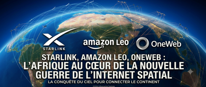 Starlink, Amazon Leo et OneWeb : pourquoi l’Afrique devient le nouveau champ de bataille de l’Internet spatial
