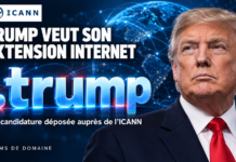 Donald Trump veut son extension «.trump»